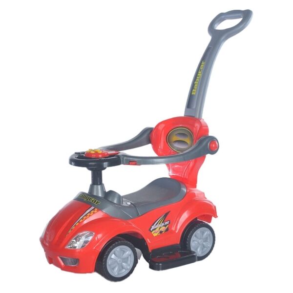 BABY MIX MEGA CAR 3v1 Dětské odrážedlo s vodící tyčí