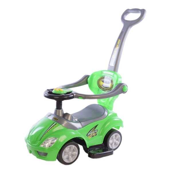 BABY MIX MEGA CAR 3v1 Dětské odrážedlo s vodící tyčí