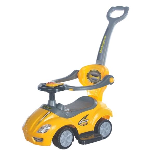 BABY MIX MEGA CAR 3v1 Dětské odrážedlo s vodící tyčí