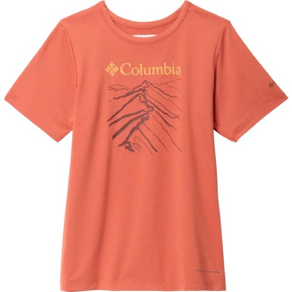 Columbia TECH TRAIL SHORT SLEEVE GRAPHIC SHIRT Dětské triko
