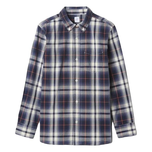 GAP FA24 LS POPLIN Chlapecká košile