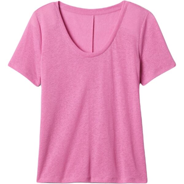 GAP V-SS LINEN SCOOP Dámské tričko