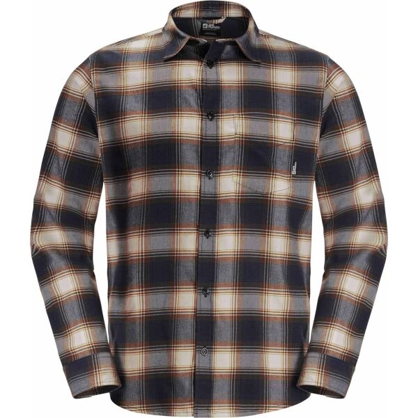 Jack Wolfskin WANDERWEG SHIRT M Pánská outdoorová košile