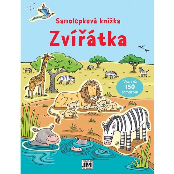 JIRI MODELS ZVÍŘATA Samolepková knížka