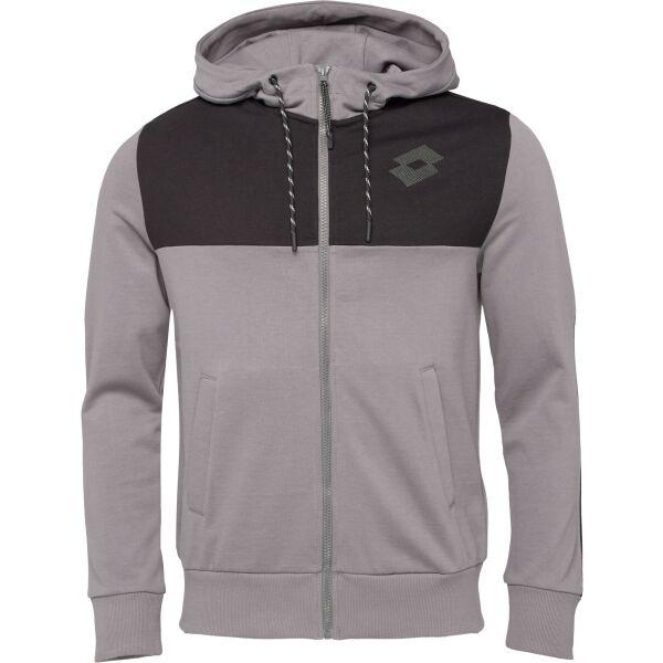 Lotto TRAINING PURE FULL-ZIP HOODIE Pánská mikina