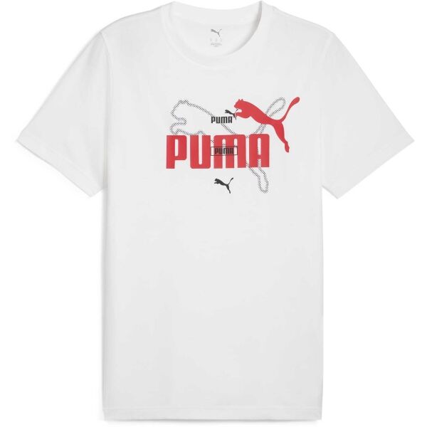 Puma ESSENTIALS LOGO LAB SUMMER TEE Pánské triko