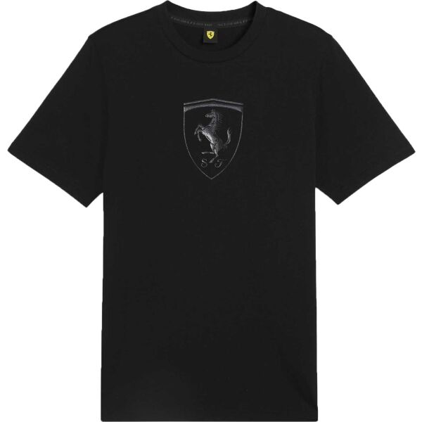 Puma FERRARI RACE TONAL BIG SHIELD TEE Pánské triko