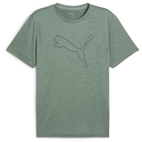 Puma M TAD ESSENTIAL HEATHER CAT TEE Pánské triko
