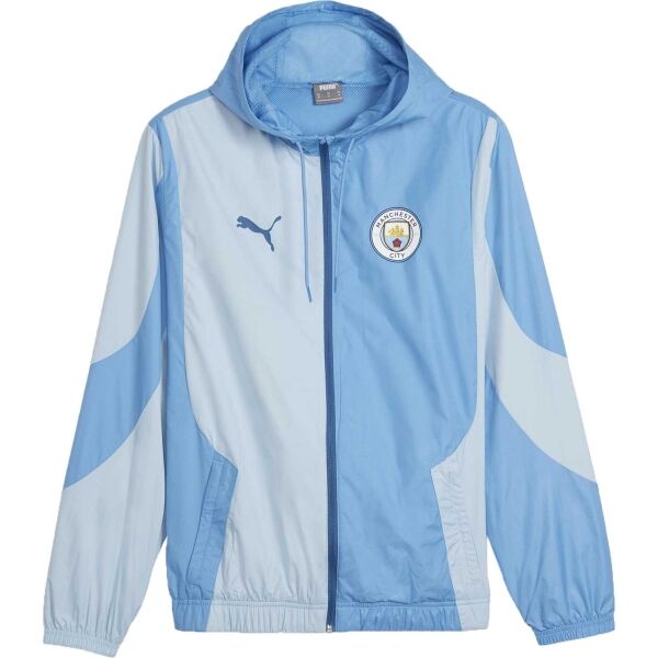 Puma MANCHESTER CITY FC PREMATCH WOVEN JACKET Pánská bunda