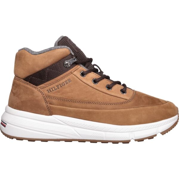 Tommy Hilfiger WARM NUBUCK HYBRID B Pánské zimní boty
