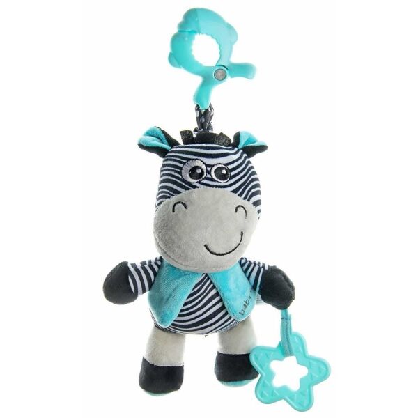 BABY MIX ZEBRA Plyšová hračka s klipem