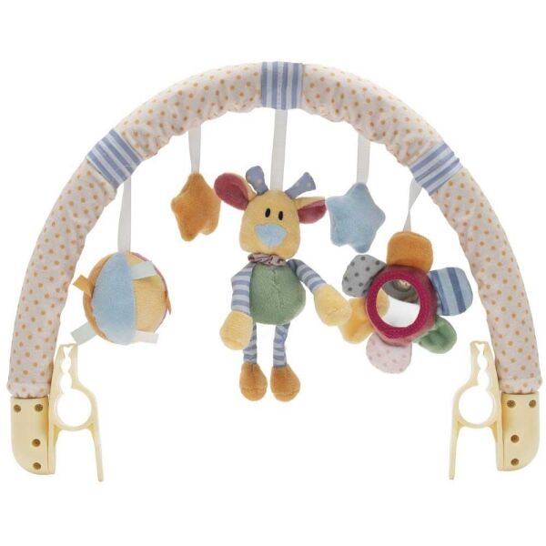 BABY MIX KVĚTINY & MEDVÍDEK & HVĚZDIČKY Hračka na kočárek