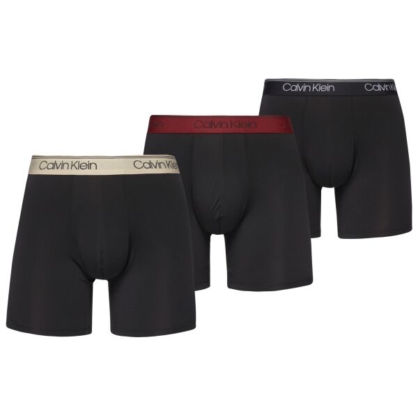 Calvin Klein MICRO STRETCH BOXER BRIEF 3PK Pánské trenky