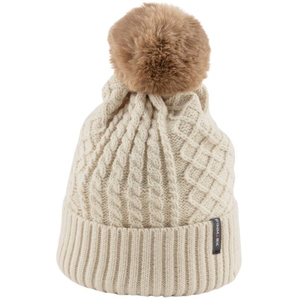 Finmark WINTER HAT Zimní pletená čepice
