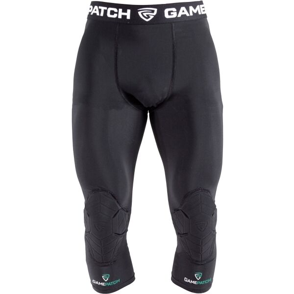 GAMEPATCH TIGHTS 3/4 WITH KNEE PADDING Kompresní unisex legíny