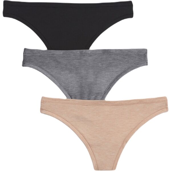 GAP BREATHE THONG 3PK Dámské kalhotky