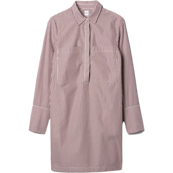 GAP LS STRIPE POPOVER Dámské šaty