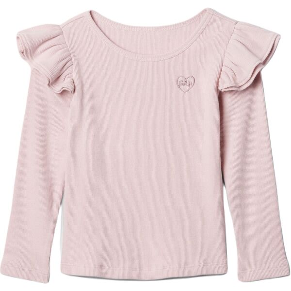 GAP V-JPN LONGSLEEVE BABY Dívčí triko