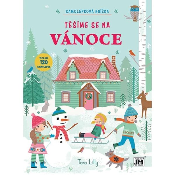 JIRI MODELS TĚŠÍME SE NA VÁNOCE Samolepková knížka