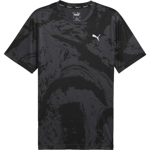 Puma TRAIN ALL DAY AOP TEE Pánské sportovní triko