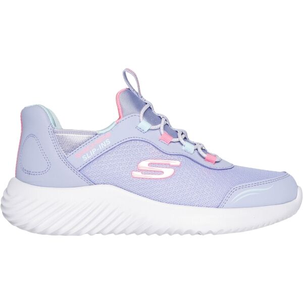 Skechers BOUNDER - SIMPLE CUTE Dívčí vycházková obuv