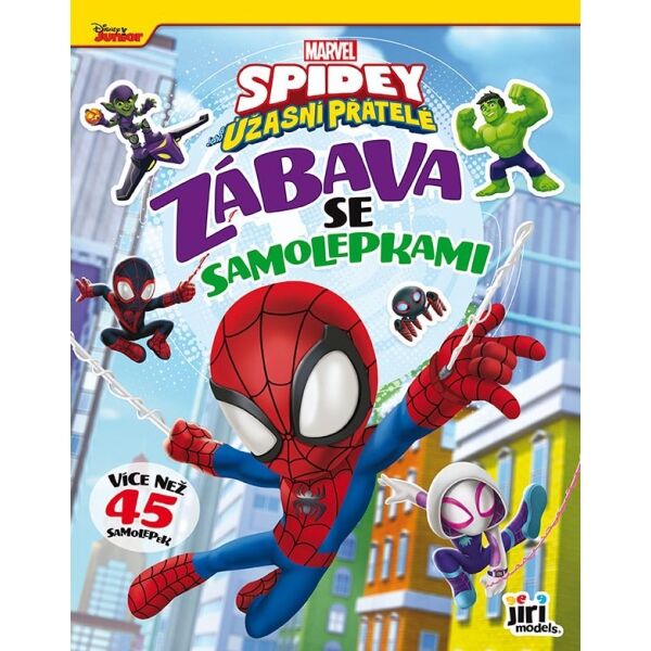 SPIDEY SPIDEY Samolepková knížka