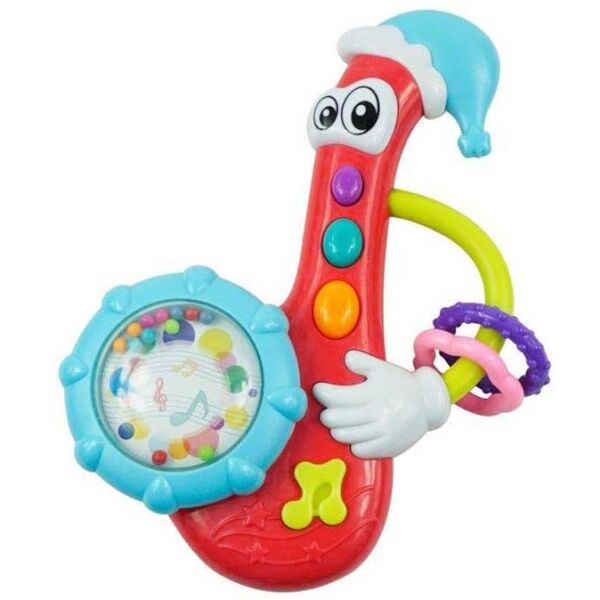 BABY MIX SAXOFON Dětské chrastítko