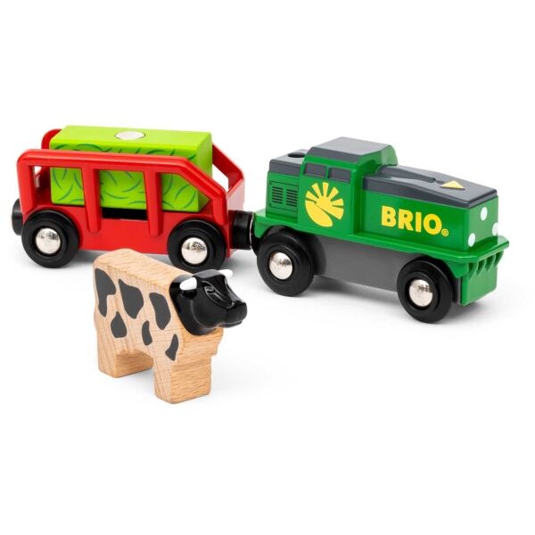 BRIO BATTERY FARM TRAIN Vláček