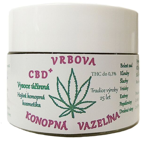 CBD konopí Meclov CBD KONOPNÁ VAZELÍNA 50 ML Konopná vazelína