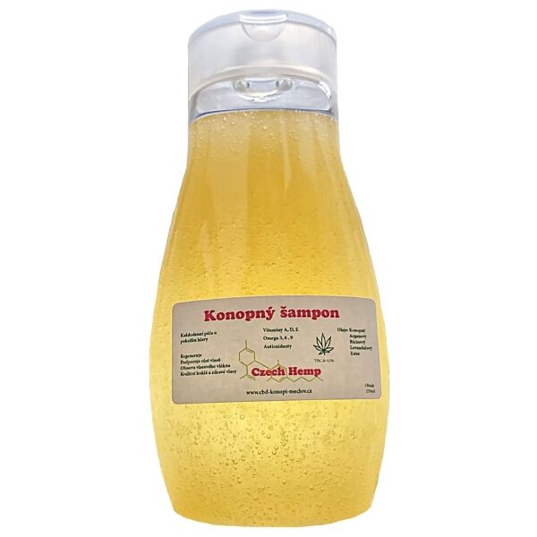 CBD konopí Meclov CBD KONOPNÝ LEVANDULOVÝ ŠAMPON 250 ML Konopný levandulový šampon