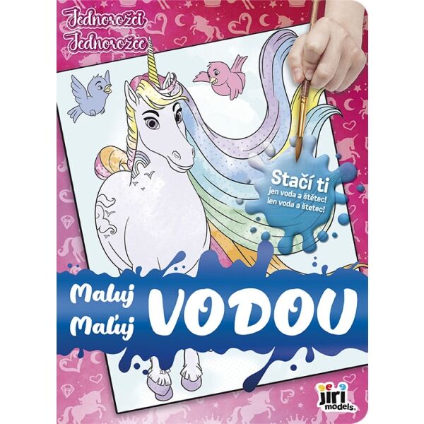 Disney MALUJ VODOU JEDNOROŽCI Omalovánky