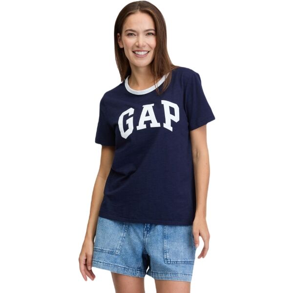 GAP LOGO SLUB Dámské tričko
