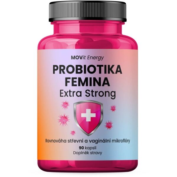 MOVIT ENERGY MOVIT PROBIOTIKA FEMINA EXTRA STRONG 90 KAPSLÍ Doplněk stravy