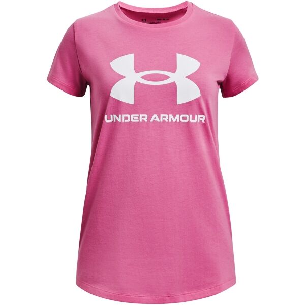 Under Armour LIVE SPORTSTYLE GRAPHIC SS Dívčí triko
