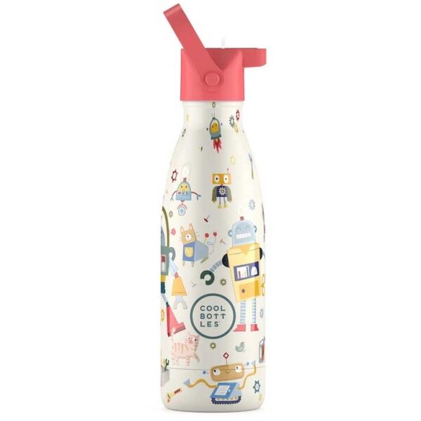 COOL BOTTLES KIDS MESSY ROBOTS 350 ML Dětská láhev