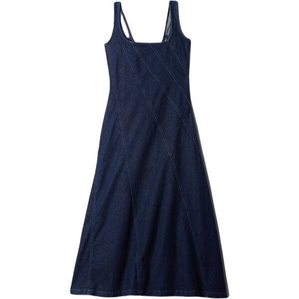 GAP MAXI DENIM Dámské šaty