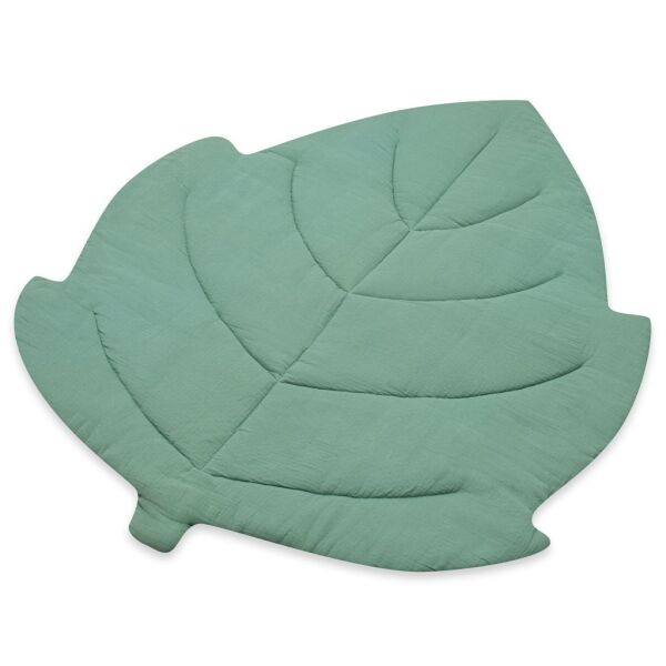 NEW BABY LEAF Mušelínová hrací deka