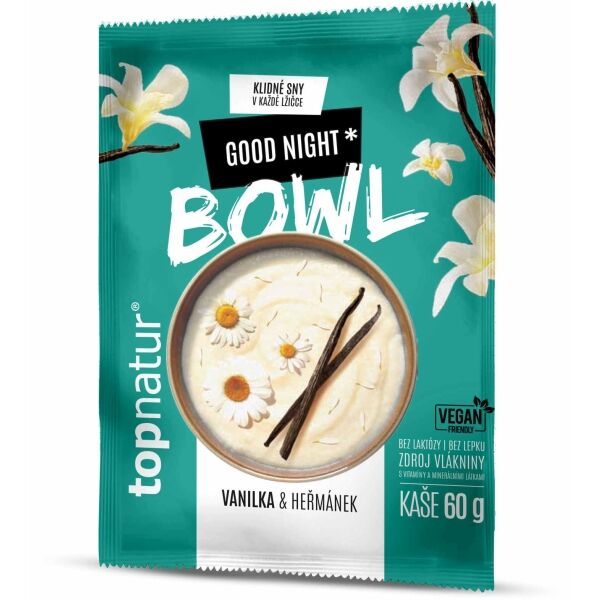 TOPNATUR BOWL GOOD NIGHT VANILKA + HEŘMÁNEK 60 G Kaše