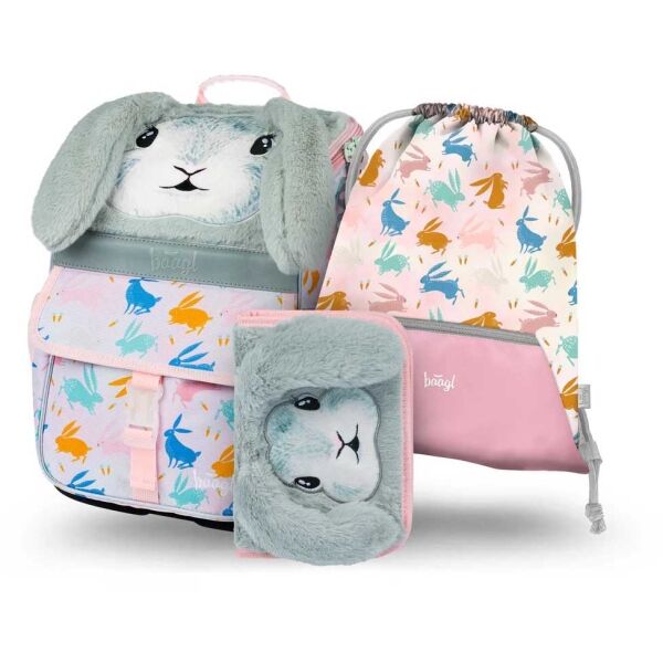BAAGL 3 SET ZIPPY BUNNY Školní set