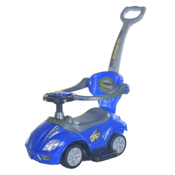 BABY MIX MEGA CAR 3v1 Dětské odrážedlo s vodící tyčí