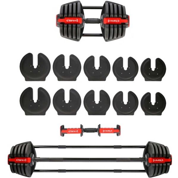 HMS SGR40 PRO SET Jednoruční / obouruční variabilní činka
