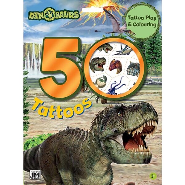 JIRI MODELS 50+ DINOSAUŘI Tetovací set