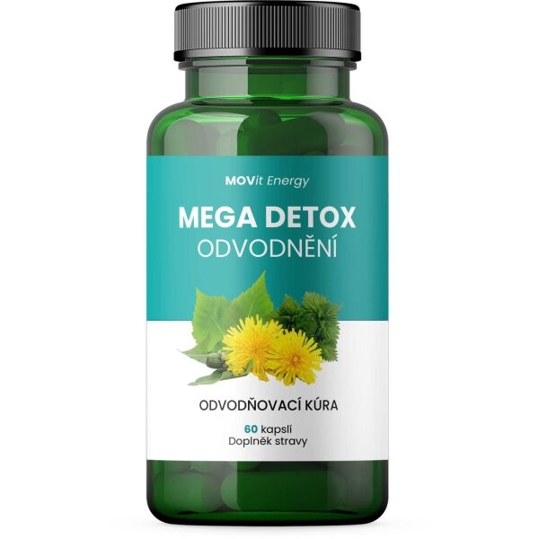 MOVIT ENERGY MOVIT MEGA DETOX ODVODNĚNÍ 60 KAPSLÍ Doplněk stravy