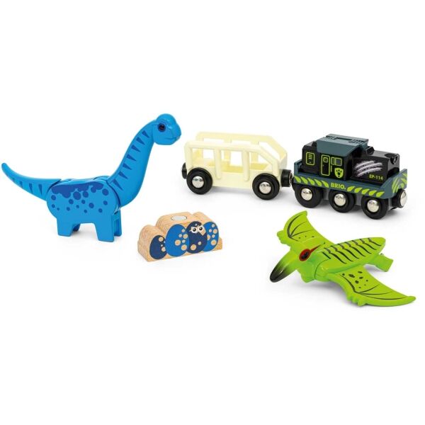BRIO BATTERY-POWERED DINOSAUR TRAIN Dětský vláček na baterie
