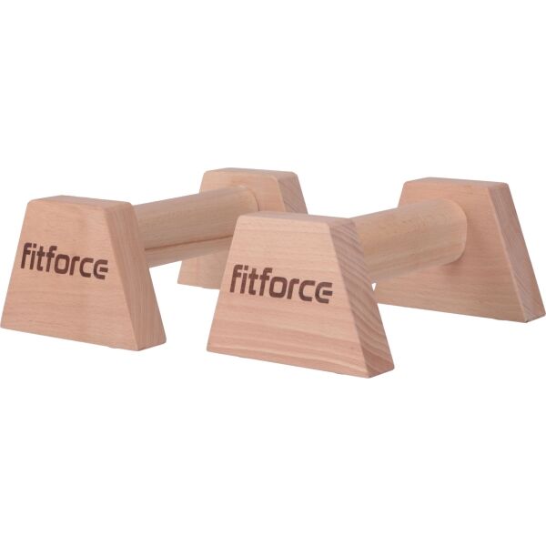 Fitforce WOODEN PUSHUP BAR Dřevěné gymnastické stálky