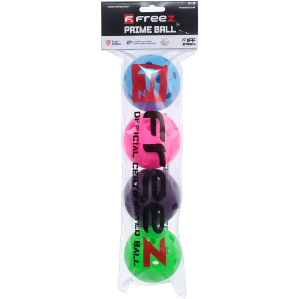 FREEZ PRIME TUBE 4 PCS Sada florbalových míčků