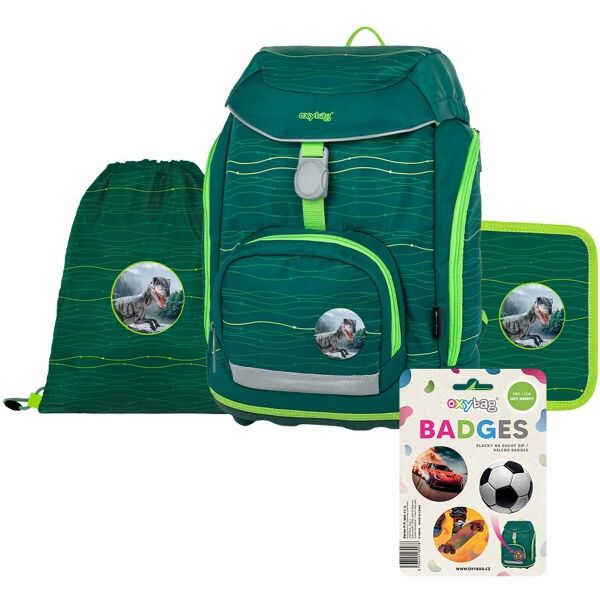 Oxybag SHERPY GREEN Školní set
