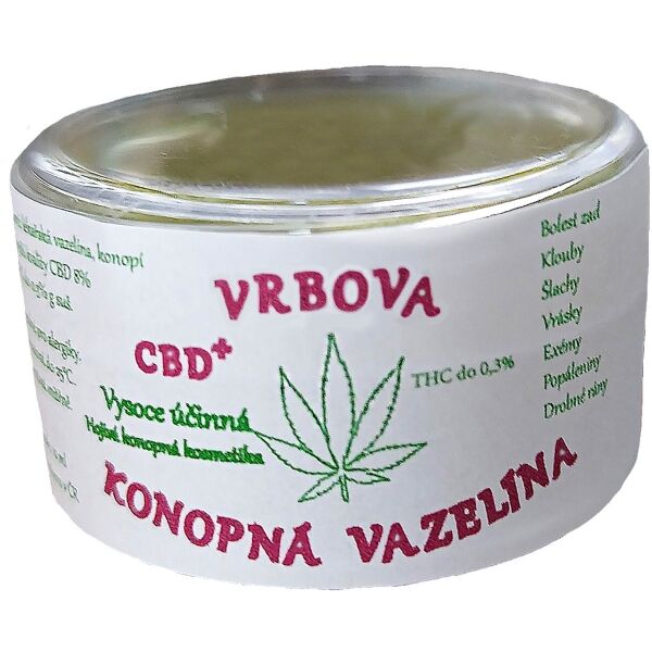 CBD konopí Meclov CBD KONOPNÁ VAZELÍNA 10 ML Konopná vazelína