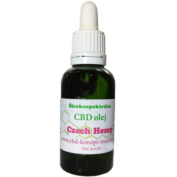 CBD konopí Meclov CBD KONOPNÝ OLEJ 30 ML Konopný olej