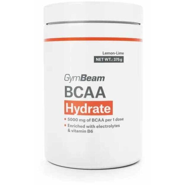 GymBeam BCAA HYDRATE 375 G CITRON LIMETKA Doplněk stravy